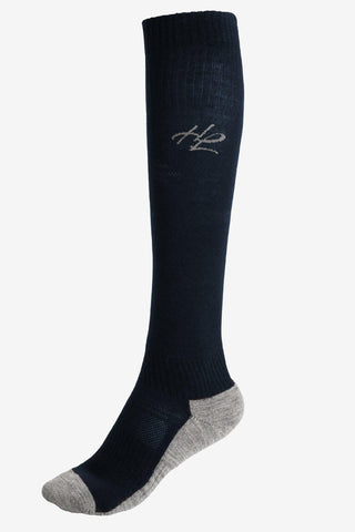 Chaussette d'équitation Hiver Marine