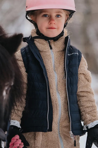 Riding Vest Star Junior Navy