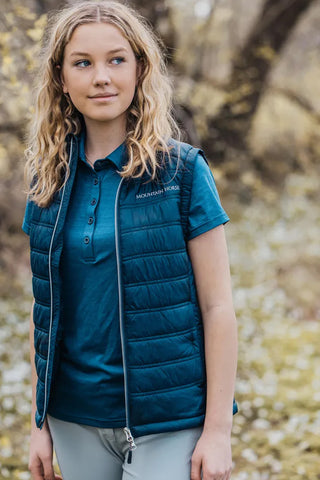 Riding Vest Star Junior Navy