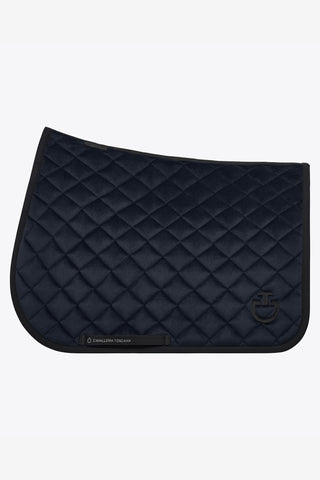 Tapis de selle de saut en velours