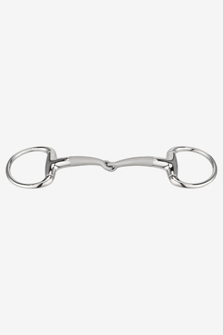 Satinox Eggbutt 2-piece Snaffle 14mm