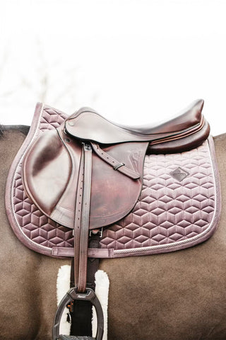 Velvet springunderlag Lyslilla