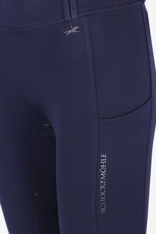 Vinterridetights SPDorina Full Grip Navy