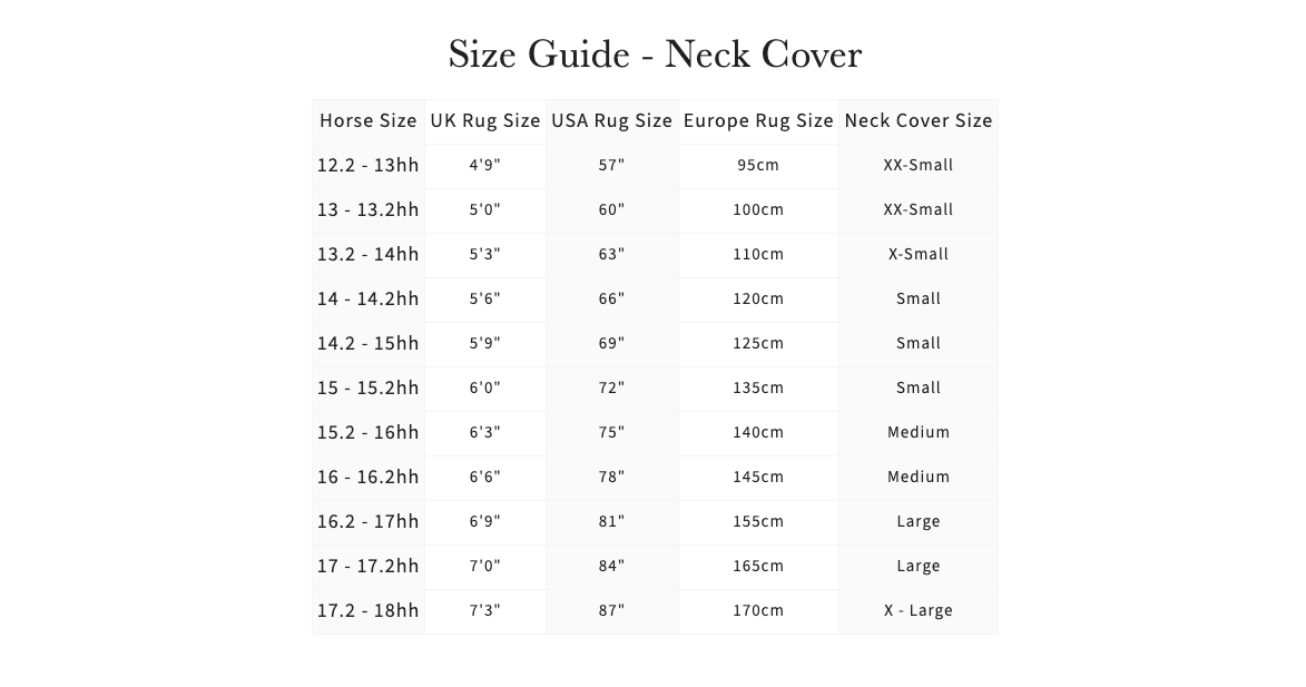 Size Guide