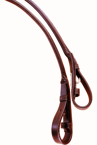 Curb Reins with Round Stops