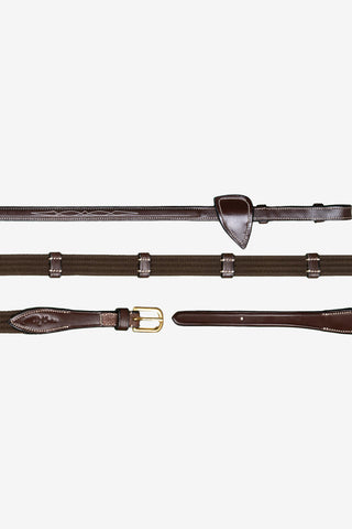 Web Reins 16mm Dyon Collection Brown