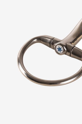 Eggbutt Bit Double Jointed Stainless Steel 14mm
