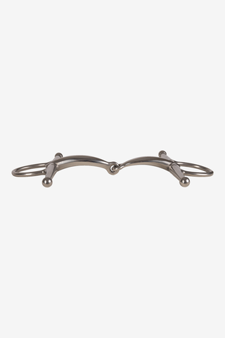 Full Cheek Bit Double Jointed Stainless Steel 14mm