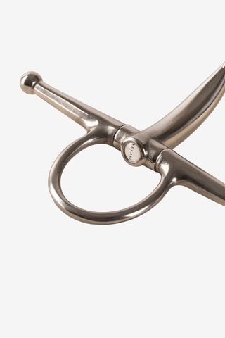 Full Cheek Bit Double Jointed Stainless Steel 14mm
