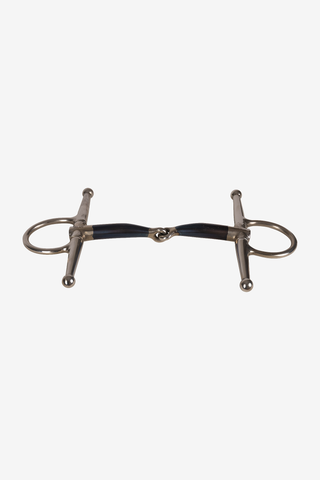 Full Cheek Bit Enkel Gebroken Sweet Iron 16mm