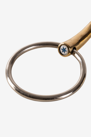 Einfach gebrochenes Gebiss lose Ringe Sweet Copper 14mm