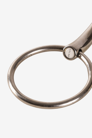 Lose Ringe doppelt gebrochen Edelstahl 14mm