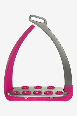 Sikkerhedsstigbøjle Steel1 Hvid Pink/Sølv