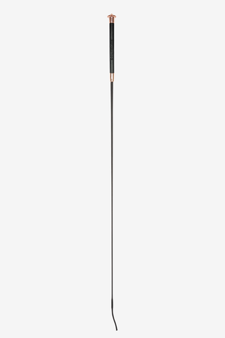 Dressuurzweep Noblesse Zwart/Roségoud 110 cm