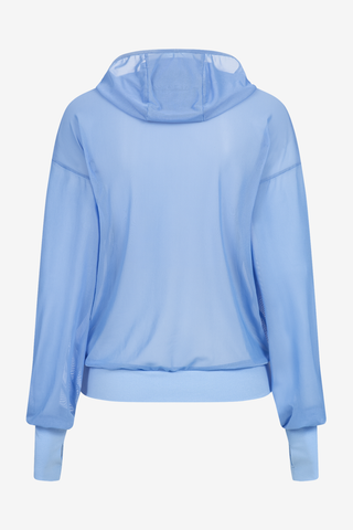 Hoodie Ruby Mesh Light Blue
