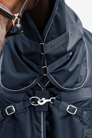 Neck Piece for Outdoor Rug Scandic Light Night Blue