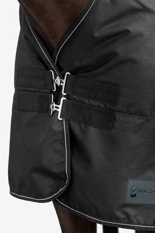 Regendecke Nordic Halsteil Light Schwarz