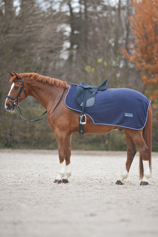 Couvre-reins polaire Economic Night Blue