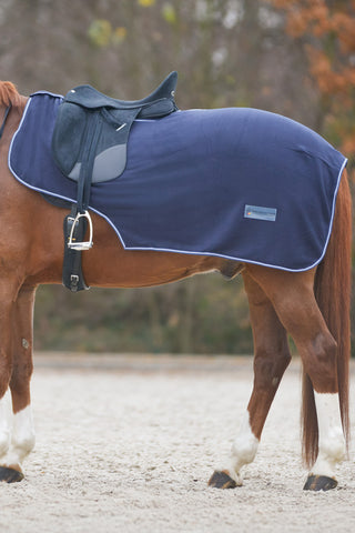 Couvre-reins polaire Economic Night Blue