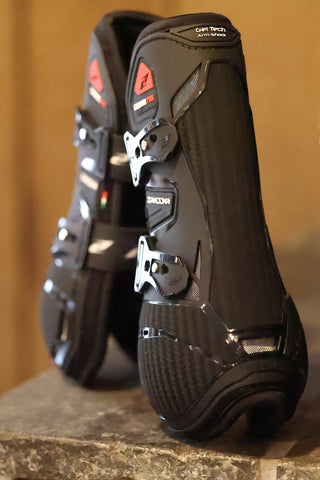 Carbon Pro peesbeschermers Zwart