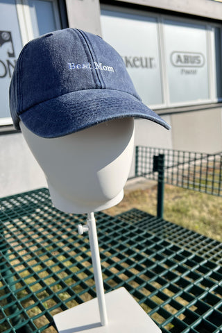 Casquette Vintage Denim Best Mom