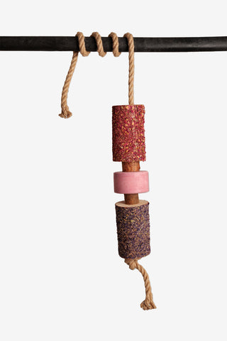 Holzspielzeug Salzleckstein Sammy Pink
