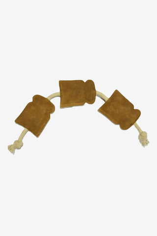 Hondenspeelgoed Toast van Suède