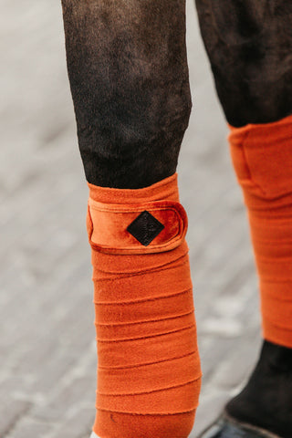 Bandages Polar Fleece Velvet Orange