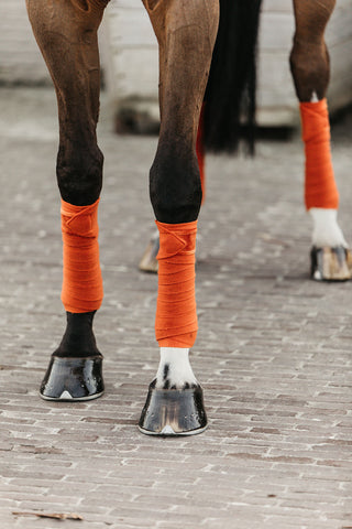 Bandages Polar Fleece Velvet Orange