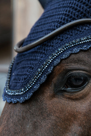 Wellington Hood Stone & Pearl Navy