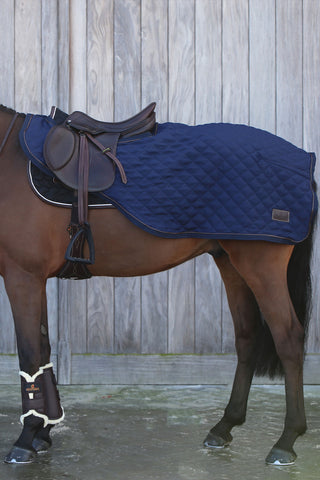 Ridedækken 160g Navy