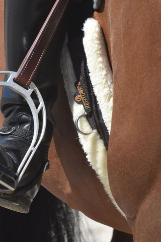 Sheepskin Girth Brown