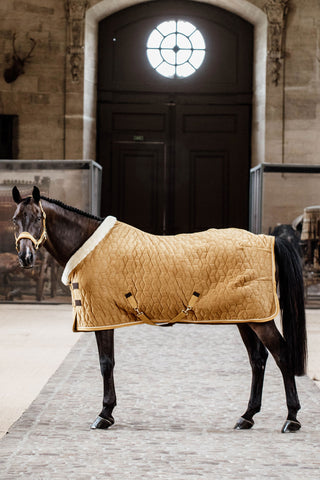 Show deken velvet 160g mosterd