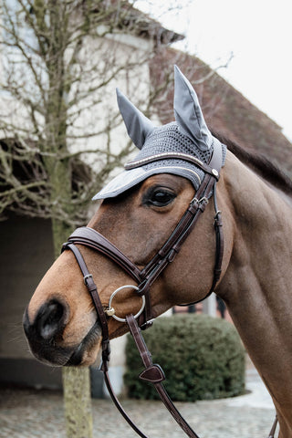 Wellington Fliegenhaube Basic Samt Grau