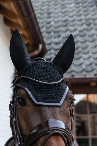 Wellington Bonnet Isolé Cuir Noir