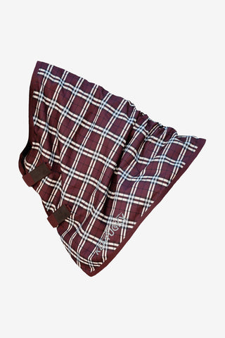 Hals Comfort 0g Bordeaux/Geruit