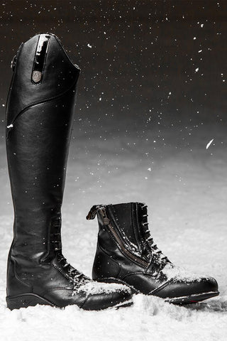 Winter Shoes Veganza SideZip Black