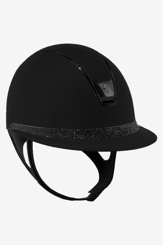 2.0 Shadowmatt Miss Shield Frontal Band Crystal Fabric Schwarz