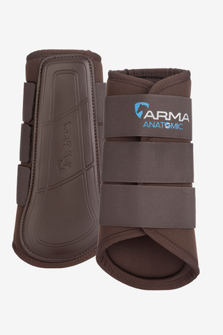 Protège-jambes en néoprène Marron