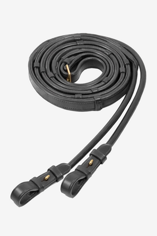 Rolled Leather Reins Grip