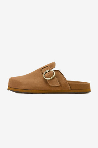 Country Mule Mule Karamell Wildleder