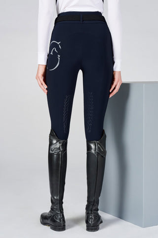 Reithose Molveno Kniebesatz Navy